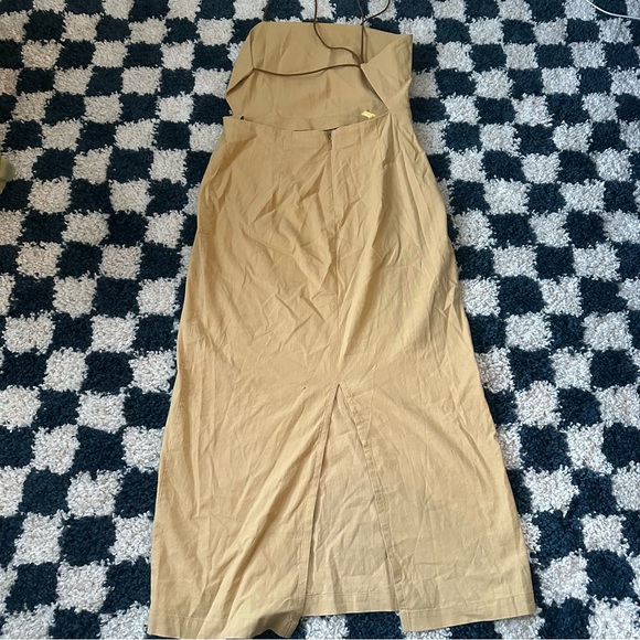 Paloma Wool Tiffany Dress 40/m/l  Yellow Beige - Picture 5 of 9